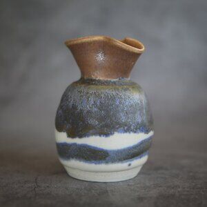 Bill Kimby Signed Studio Pottery Vase Creamer Vessel